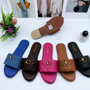 Coach slippers