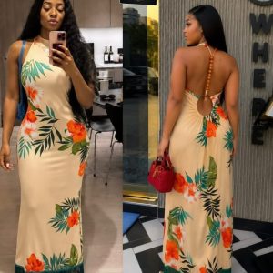 Luxury Backless gown